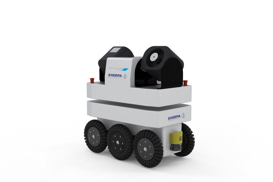 Mobilna dezynfekcja za pomocą suchej mgły: Sherpa Mobile Robotics wprowadza innowacje